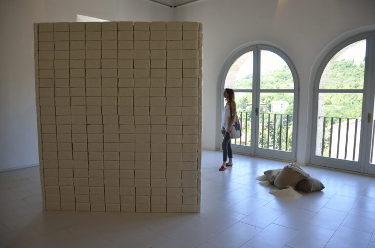 Matteo Peretti, Volumi-Riso, 2015 - Palazzo Collicola, Spoleto 2015