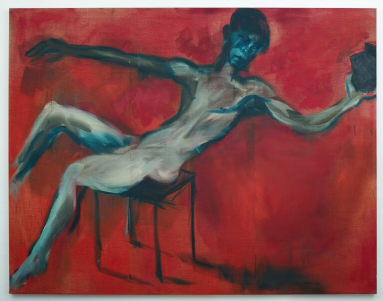 Rainer Fetting, Steinwerfer, 1983 - Museo del Novecento. Donazione Bertolini