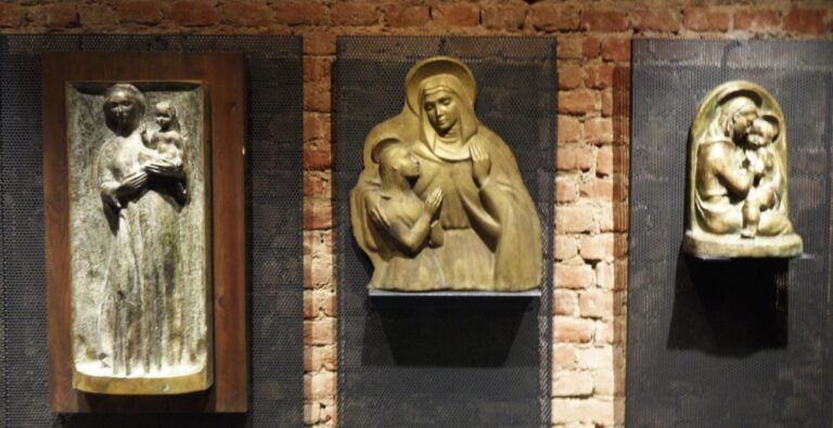 Umberto Mastroianni, Madonna col Bambino detta Madonna gotica, 1931 -- Sant’Anna con Maria, 1931 -- Madonna col Bambino, 1936