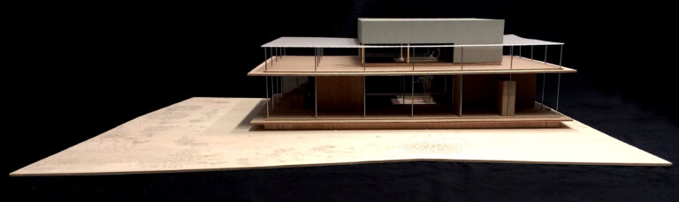 Un modello di Koh KITAYAMA Il modello architettonico come opera d'arte. Alla Triennale di Milano un'anteprima del futuro museo della Fondazione Archi-Depot, diretta da Shigeru Ban: ecco le immagini