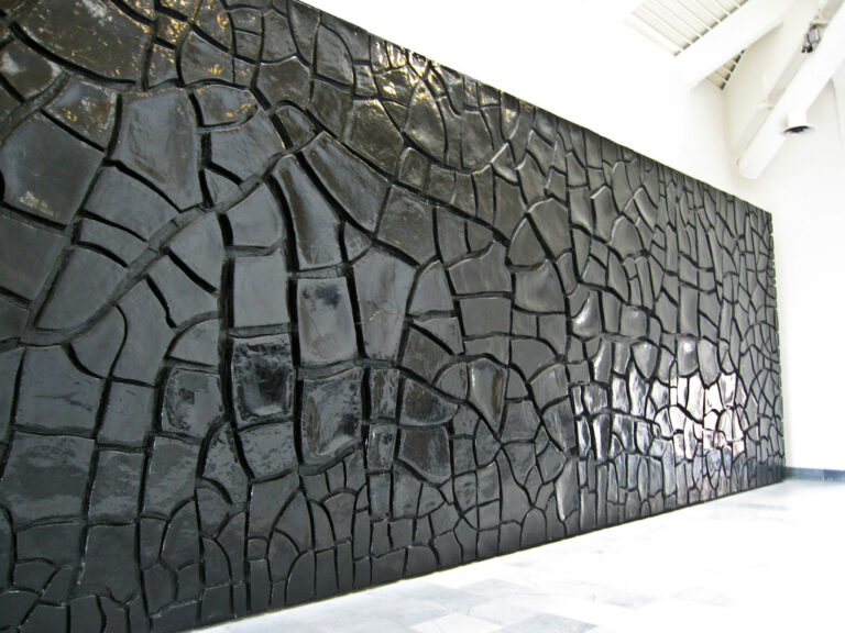 Alberto Burri, Grande Cretto Nero - Museo di Capodimonte, Napoli