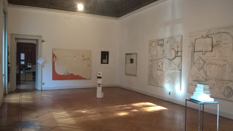 Baruchello anni Sessanta - veduta della mostra presso la Galleria Milano, Milano 2015