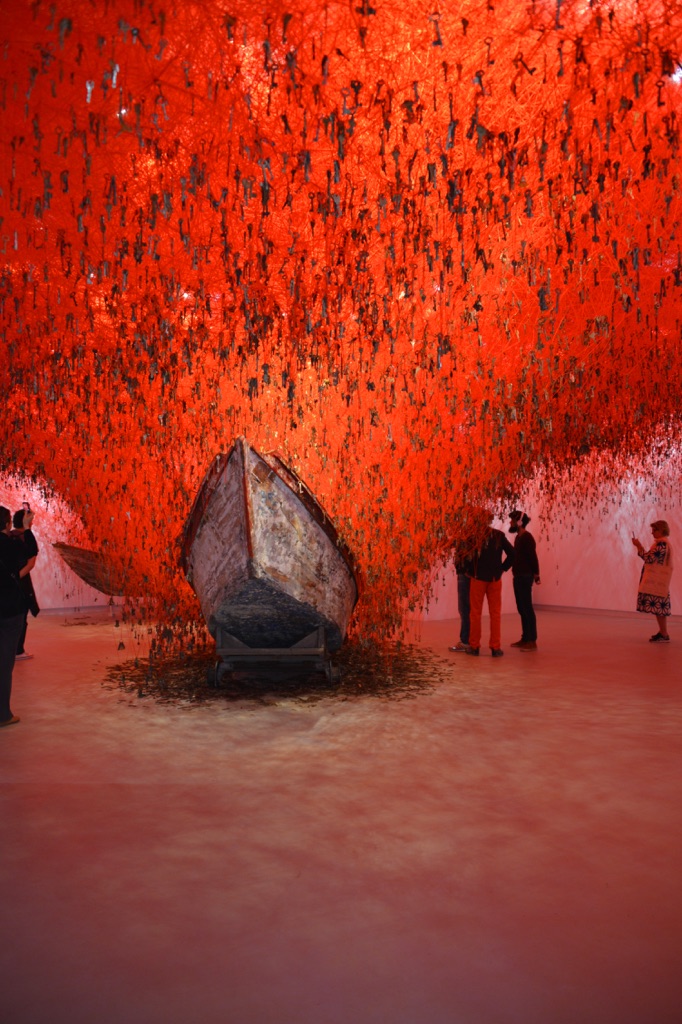 Biennale di Venezia 2015 - Padiglione Giappone - Chiharu Shiota, The Key in the Hand - photo Valentina Grandini