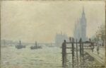 Claude Monet, Il Tamigi sotto Westminster, 1871 ca. - © The National Gallery, Londra