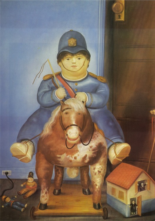 Fernando Botero ritratto del figlio Pedrito Spoleto, intervista a Fernando Botero. Elogio di un’arte popolare, tra obesità e leggerezza