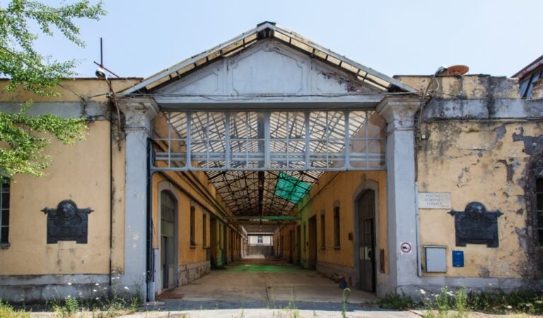 Gli spazi dell'ex caserma di via Guido Reni a Roma