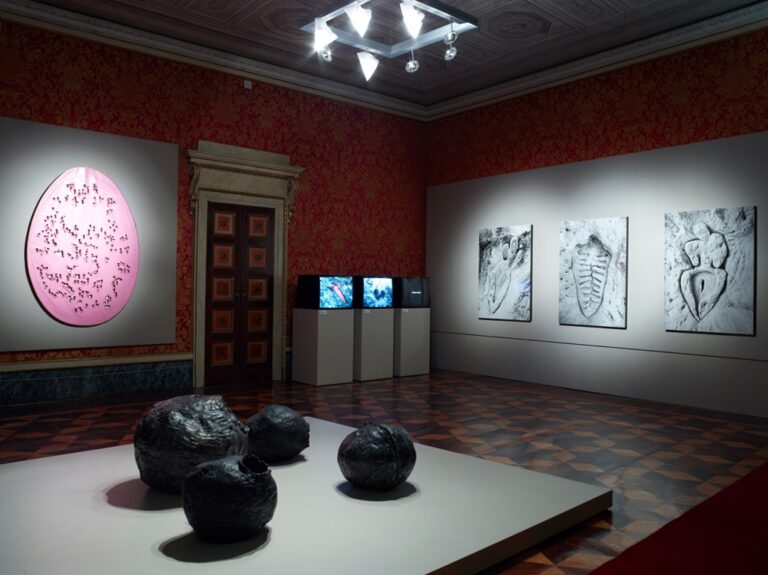 La Grande Madre (Fontana, Mendieta) - veduta della mostra presso Palazzo Reale, Milano 2015 - photo Marco De Scalzi - Courtesy Fondazione Nicola Trussardi, Milano