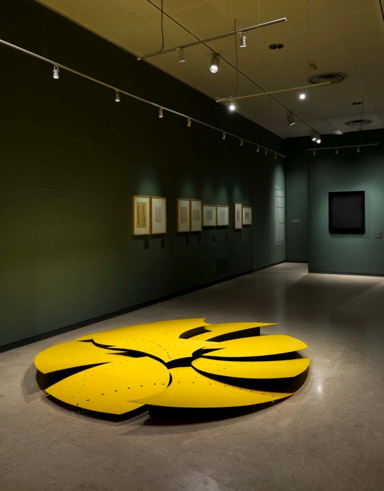 Lucio Fontana - Concetti Spaziali - veduta della mostra presso la GAM, Torino 2015