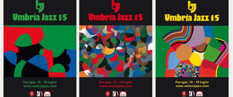 Manifesti di Umbria Jazz 2015 Burriana / 2. Viaggio in Italia sulle tracce di Alberto Burri. A Perugia, fra il Grande Nero della Rocca Paolina e le memorie dell'incontro magico con Beuys