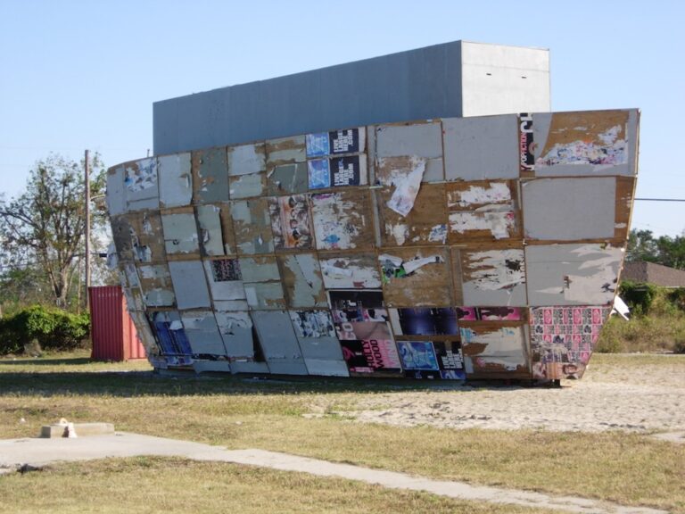 Mark Bradford, Mithra, 2008 - Prospect.1, New Orleans - photo Nicole J. Caruth