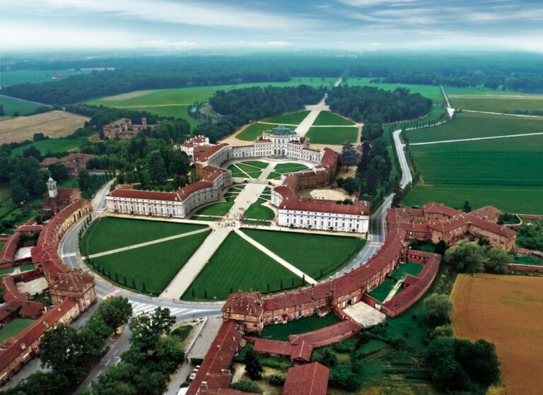 Palazzina di Caccia di Stupinigi - veduta aerea