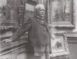 Paul Durand-Ruel nella sua galleria, 1910 ca. - photo Dornac