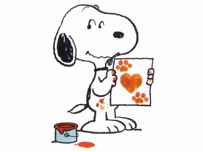 Snoopy artista 1 Buon compleanno Snoopy. Compie 65 anni il mitico beagle creato da Charles Schulz: ecco tutte le volte che ha fatto l'artista