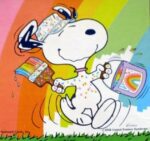 Snoopy artista 3 Buon compleanno Snoopy. Compie 65 anni il mitico beagle creato da Charles Schulz: ecco tutte le volte che ha fatto l'artista