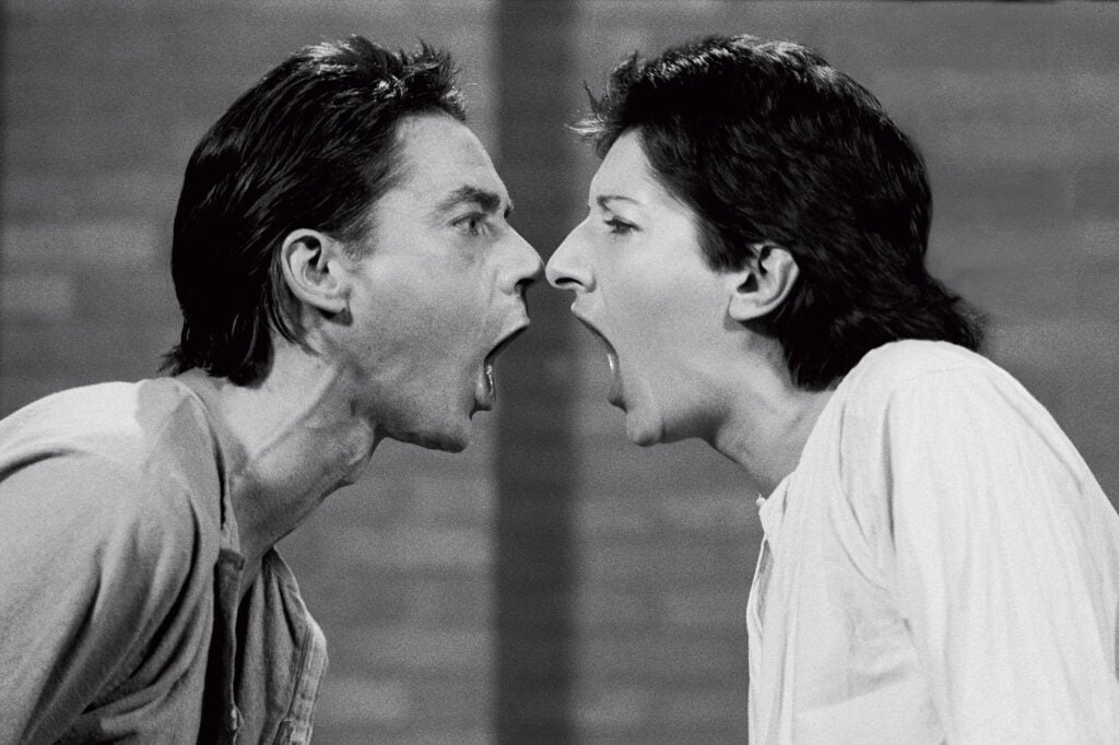 A Lione una mostra racconta tutte le performance di Marina Abramović e Ulay