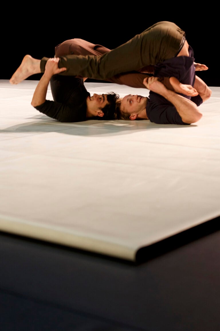 RADHOUANE EL MEDDEB | MATIAS PILET | ALEXANDRE FOURNIER, Nos limites. Photo: Christophe RAYNAUD DE LAGE/WikiSpectacle