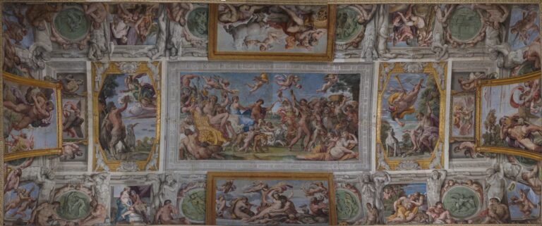 8 Annibale Carracci e collaboratori Galleria di Palazzo Farnese foto Mauro Coen 3 Annibale Carracci come non l'avete mai visto. Presentato a Roma il restauro completo della Galleria di Palazzo Farnese, ecco le immagini