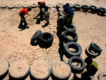 Arcò, Scuola di gomme, Striscia di Gaza, 2009