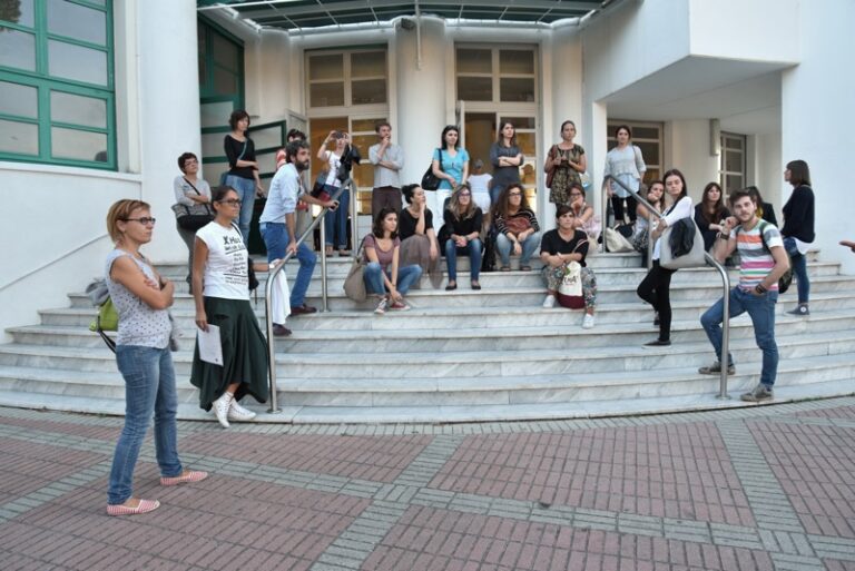 Art Hub in visita alla Torre Fiat, Carrara 2015 - photo Andrea Ferrari