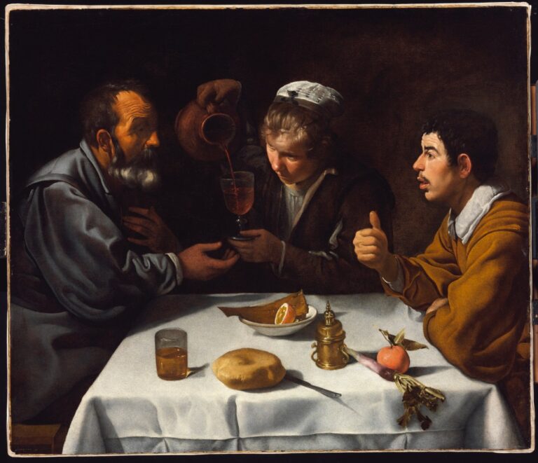 Diego Rodríguez De Silva Y Velázquez, Il pranzo, 1618-1619 ca. - ©Museum of Fine Arts, Budapest 2015
