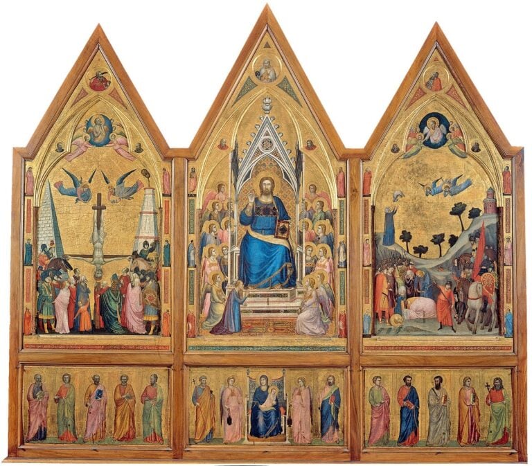 Giotto, Polittico Stefaneschi, verso, secondo decennio del Trecento - dalla basilica di San Pietro, Città del Vaticano, Musei Vaticani - Servizio Fotografico dei Musei Vaticani, © Governatorato dello Stato della Città del Vaticano