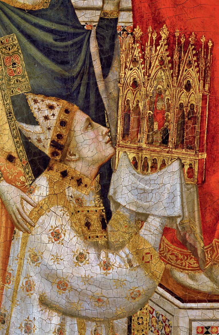 Giotto lItalia Palazzo Reale Milano Polittico Stefaneschi particolare Ecco la mostra di Giotto a Palazzo Reale. Immagini dalla preview dell'evento clou dell'autunno espositivo milanese