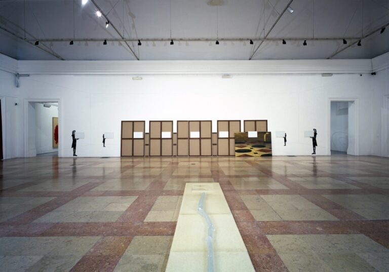 Giulio Paolini, Mnemosine (Les Charmes de la Vie 9), 1981-88 - photo Gonnella, 2001 - GAM, Torino - © Giulio Paolini