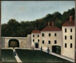 Henri Rousseau, Parco con passanti, 1908