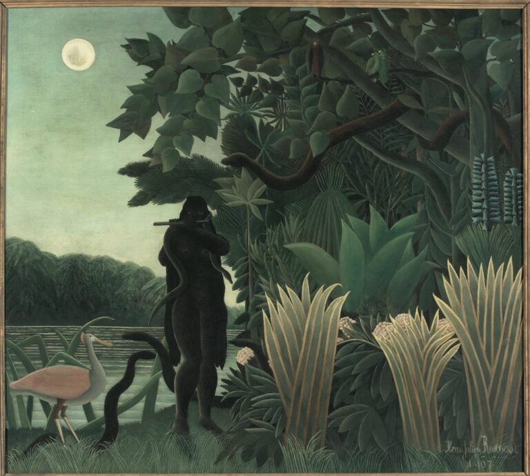 Henri Rousseau, l'Incantatrice di serpenti, 1907