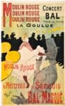 Henri de Toulouse-Lautrec, Moulin Rouge. La Goulue, 1891 – stampato da Charles Levy, Parigi