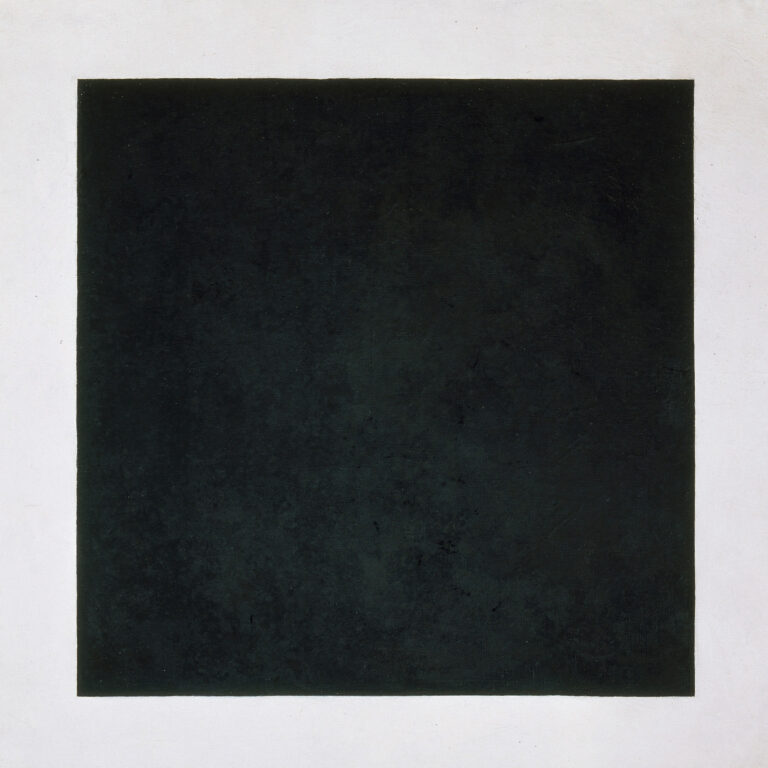 Kazimir Malevič Quadrato nero, 1923 circa Olio su tela 106x106 cm Museo di Stato Russo, San Pietroburgo