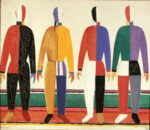 Kazimir Malevič Sportivi, 1930-1931 Olio su tela 142 x 164 cm Museo di Stato Russo, San Pietroburgo