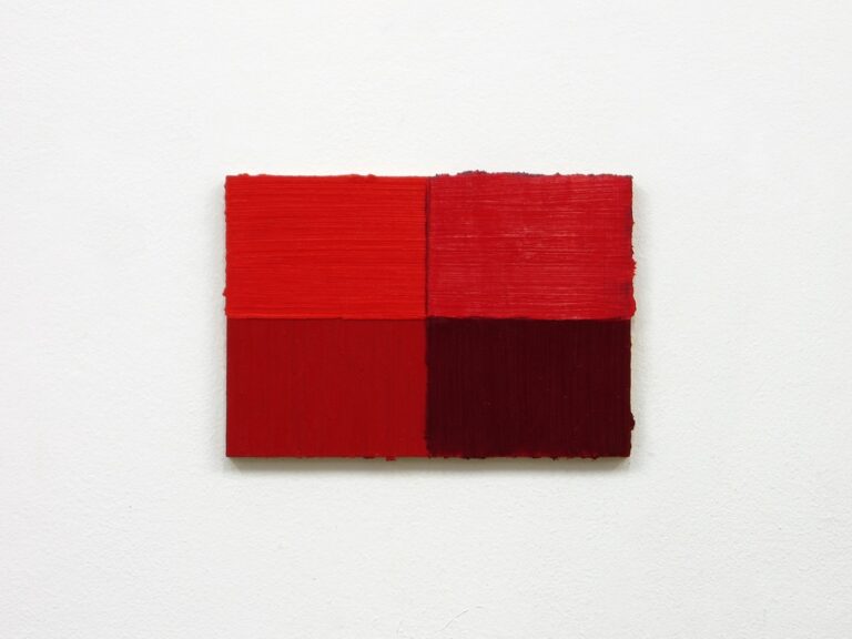Paolo Parisi, Unité d’habitation (Four reds), 2013 - Courtesy l'artista
