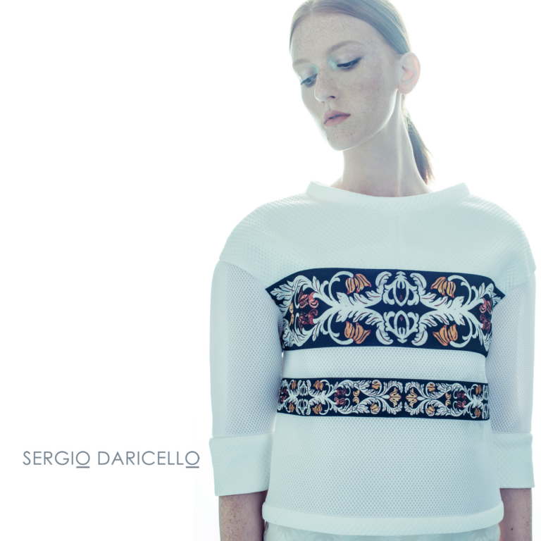 Sergio Daricello SS201 Milano Fashion Week, sulle tracce di nuovi talenti. Debutto con lode per Sergio Daricello. Dalla Sicilia un mix fra minimal e barocco