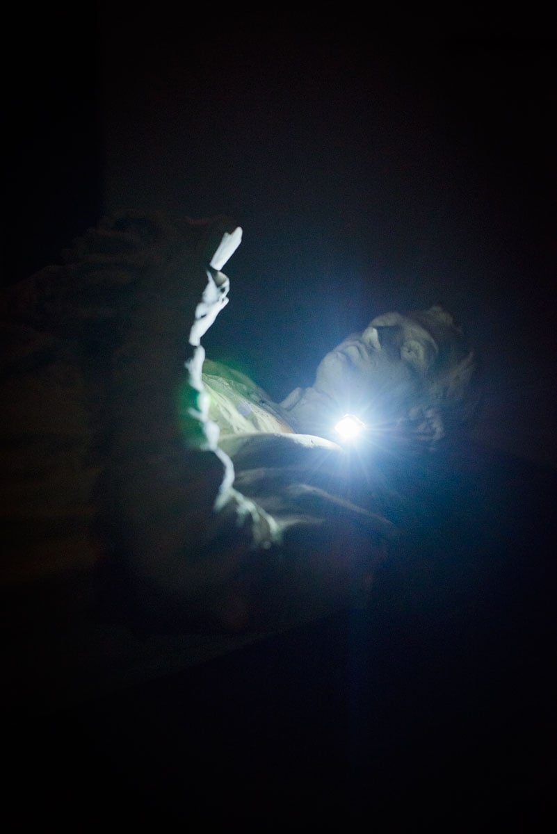 TU35 PRATO Tempo Reale | Emma Grosbois e Chiara Bettazzi materiali di On touche avec les yeux:Toccare, con gli occhi, 2014, installazione ©Claudia Gori 2015