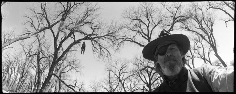 © 2015 Jeff Bridges, All Rights Reserved, Jeff Bridges, with hanging man in tree, True Grit, 2010