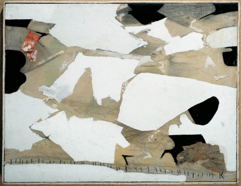 Alberto Burri, Senza Titolo, 1951. Collezione Banca Monte dei Paschi di Siena