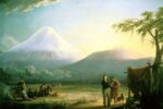 Alexander von Humboldt e Aime Bonpland ai piedi del Chimborazo. 1810