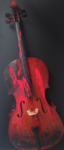 Bernard Aubertin, Violoncelle brûlé, 2012