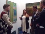 Carla Mura da Bianca Maria Rizzi e Matthias Ritter 2 A tu per tu con gli artisti di ArtVerona 2015. Ecco il racconto e le foto del nuovo format lanciato dalla fiera scaligera