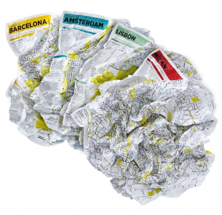 Crumbled City Maps