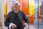 Daniel Buren Axer Désaxer Madre Napoli foto Amedeo Benestante 2 Ecco le immagini dalla preview del Madre di Napoli. Un grande site specific di Daniel Buren, il Turner Prize Marck Leckey e l'Albero della Cuccagna secondo Marco Bagnoli