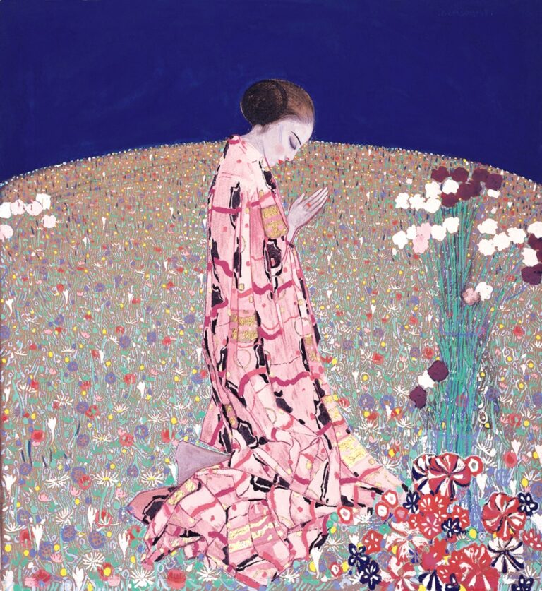 Felice Casorati, La preghiera, 1914 - Verona, Galleria d'Arte Moderna Achille Forti - Comune di Verona, Galleria d’Arte Moderna Achille Forti, © Felice Casorati, by SIAE 2015