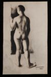Felice Casorati, Nudo di donna di schiena, 1921. Firenze, Accademia di Belle Arti
