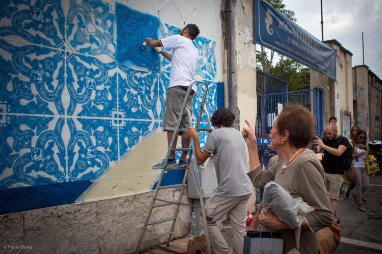 Forgotten Project Add Fuel 7 Forgotten Project, street art dal Portogallo alla Capitale. 5 muri dipinti da artisti portoghesi. Terminato il primo, firmato da Add Fuel