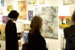 Gabriele Picco – Ultimo dipinto - veduta della mostra presso smART, Roma 2015