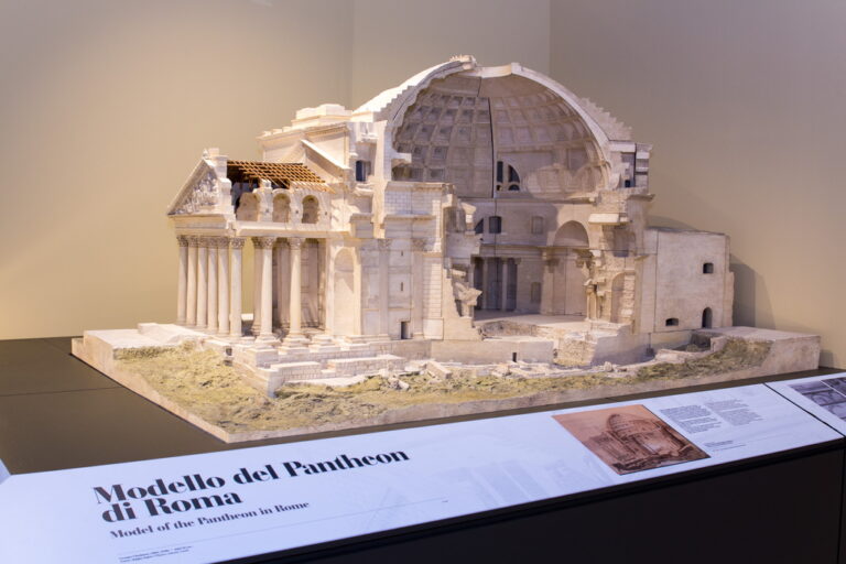 Georges Chedanne modello Pantheon 4 Il modello in scala del Pantheon ritorna in esposizione al Museo Leonardo da Vinci. E a Milano, si presenta il progetto pilota del restauro a più mani