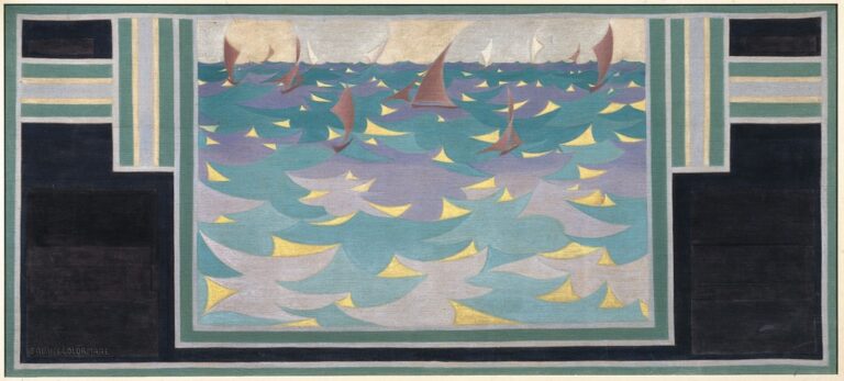 Giacomo Balla, Ballucecolormare, 1924. Collezione privata