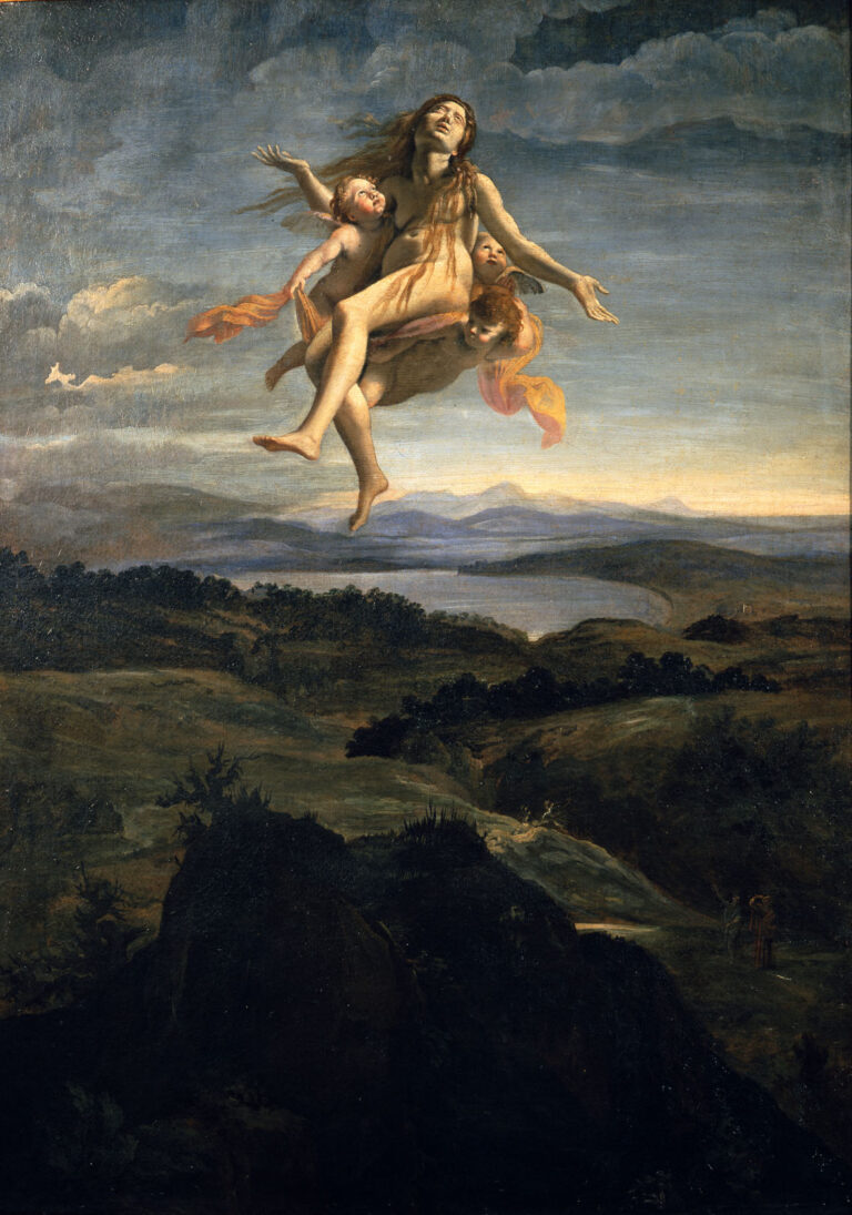 Giovanni Lanfranco, Santa Maria Maddalena portata in cielo dagli angeli, 1616-18 ca. - Museo Nazionale di Capodimonte, Napoli