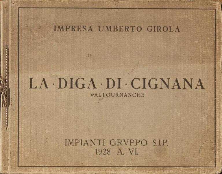 Impresa Umberto Girola, 1933 XI – 1939 XVII - photo Antonio Paoletti